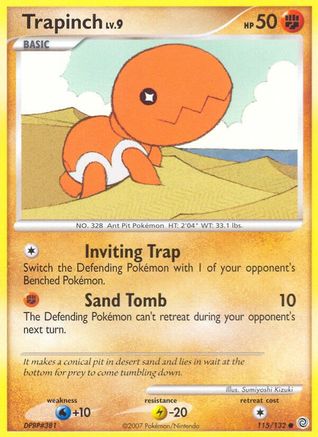 Trapinch 115/132 [Secret Wonders]  - Reverse Holofoil