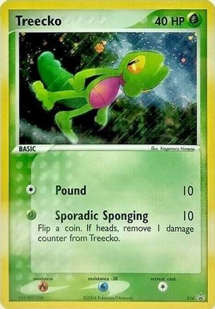 Treecko 016/40 [Nintendo Promos]  - Holofoil