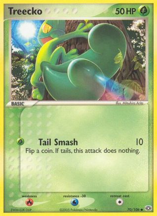 Treecko 070 [Emerald]  - Reverse Holofoil