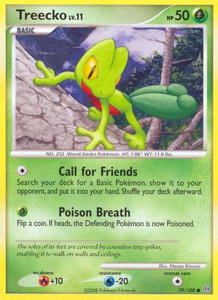 Treecko 079/100 [Stormfront]