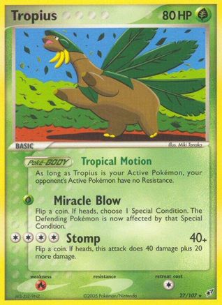 Tropius 027 [Deoxys]