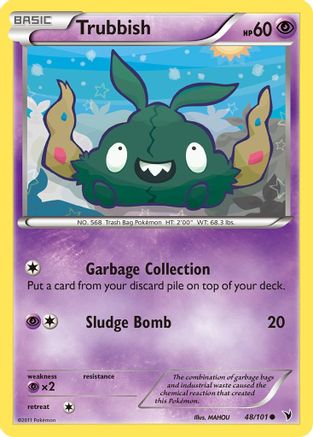 Trubbish 048/101 [Noble Victories]  - Reverse Holofoil