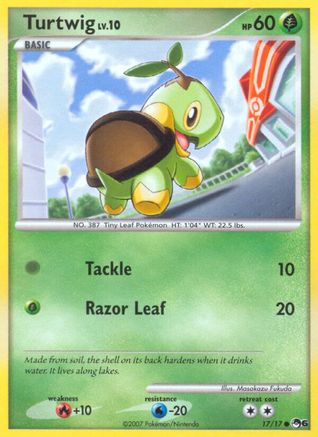 Turtwig 017 [POP Series 6]