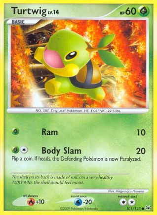 Turtwig 101/127 [Platinum]  - Reverse Holofoil