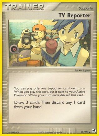 TV Reporter 082/101 [Dragon Frontiers]