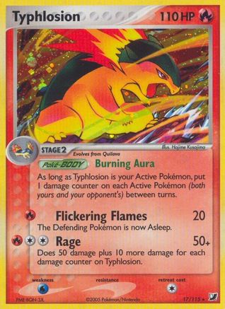 Typhlosion 017 [Unseen Forces]  - Holofoil
