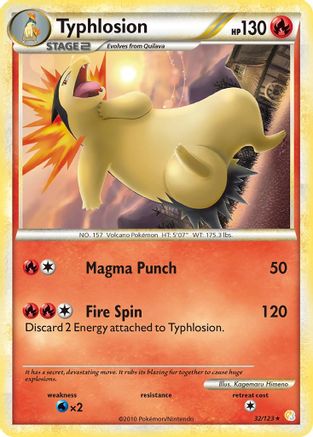 Typhlosion 032 [HeartGold SoulSilver]