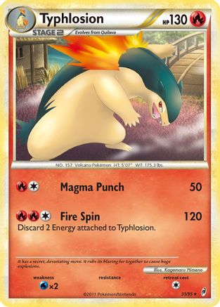 Typhlosion 035 [Call of Legends]  - Reverse Holofoil