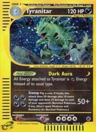 Tyranitar (29) 029 [Expedition]  - Holofoil