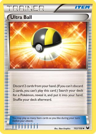 Ultra Ball 102/108 [Dark Explorers]  - Reverse Holofoil