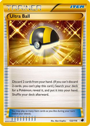 Ultra Ball 122 [Plasma Freeze]  - Holofoil