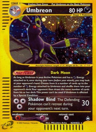 Umbreon (H29) H29 [Aquapolis]  - Holofoil