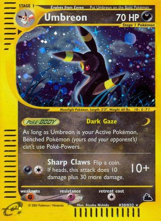 Umbreon (H30) H30 [Skyridge]  - Holofoil