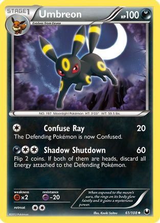 Umbreon (61) 061/108 [Dark Explorers]