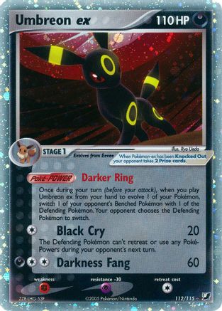 Umbreon ex 112 [Unseen Forces]  - Holofoil