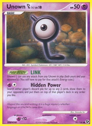 Unown [L] 091 [Great Encounters]