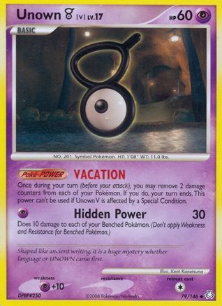 Unown (V) 079 [Legends Awakened]