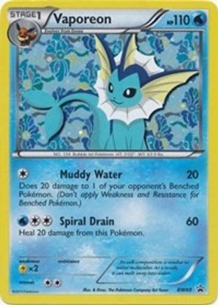 Vaporeon BW89 [Black and White Promos]  - Holofoil