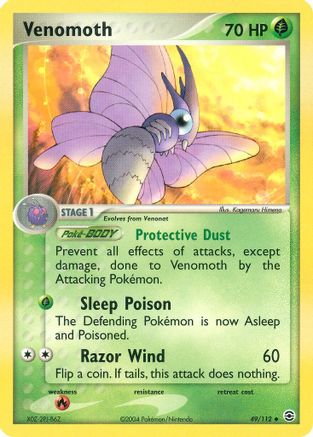 Venomoth 049 [FireRed & LeafGreen]
