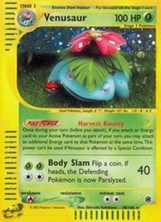 Venusaur (30) 030 [Expedition]  - Reverse Holofoil