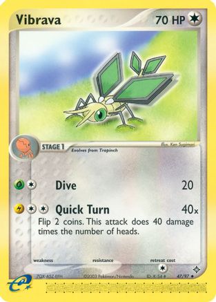Vibrava 047/97 [Dragon]  - Reverse Holofoil