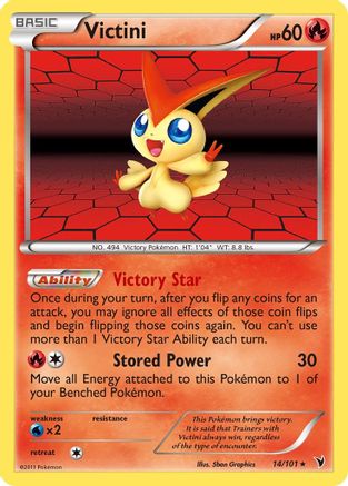 Victini (14) 014 [Noble Victories]  - Holofoil