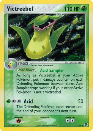 Victreebel 017 [FireRed & LeafGreen]  - Holofoil