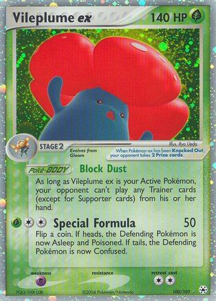 Vileplume ex 100 [Hidden Legends]  - Holofoil