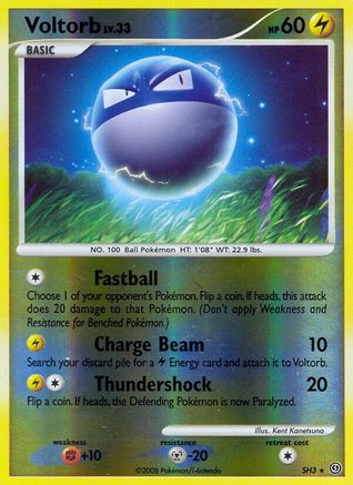 Voltorb (Shiny) SH3 [Stormfront]  - Reverse Holofoil