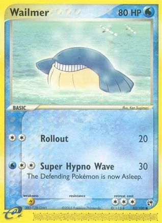 Wailmer 083 [Sandstorm]  - Reverse Holofoil