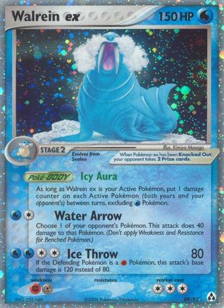 Walrein ex 089 [Legend Maker]  - Holofoil