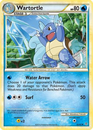 Wartortle 042/95 [Unleashed]