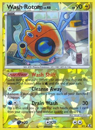 Wash Rotom RT5 [Rising Rivals]  - Reverse Holofoil