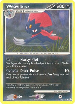 Weavile 040 [Diamond and Pearl]
