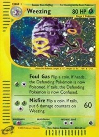 Weezing (32) 032 [Expedition]  - Holofoil