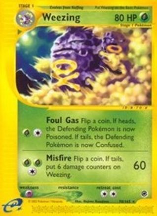 Weezing (70) 070/165 [Expedition]
