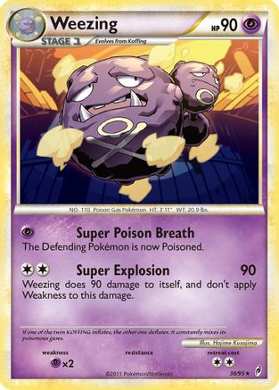 Weezing 038 [Call of Legends]