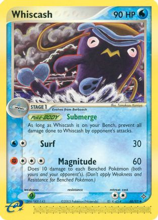 Whiscash 048 [Dragon]  - Reverse Holofoil