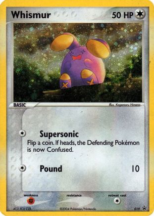 Whismur 019/40 [Nintendo Promos]  - Holofoil