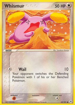Whismur 082/101 [Hidden Legends]  - Reverse Holofoil