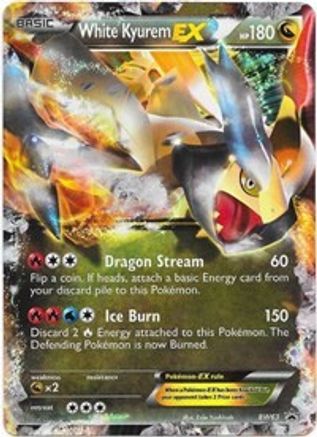 White Kyurem EX BW63 [Black and White Promos]  - Holofoil