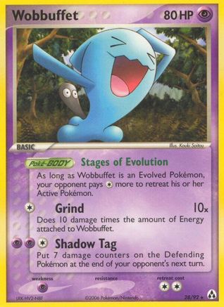 Wobbuffet 028 [Legend Maker]  - Reverse Holofoil