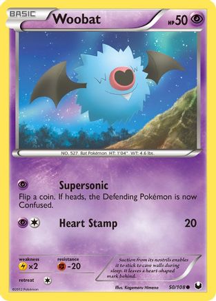 Woobat 050 [Dark Explorers]
