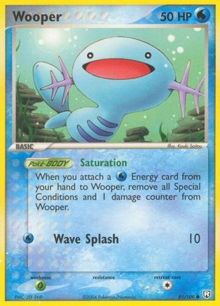 Wooper 081/109 [Team Rocket Returns]
