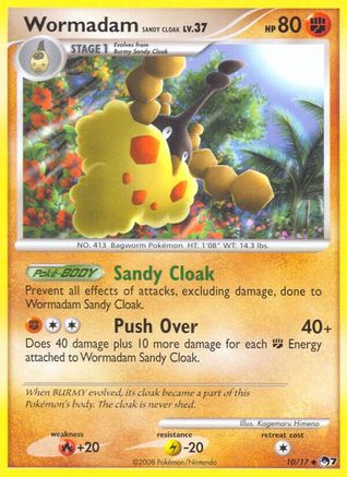 Wormadam Sandy Cloak 010 [POP Series 7]