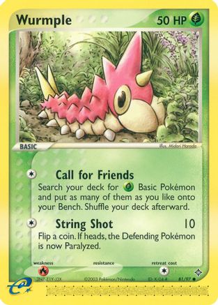 Wurmple 081/97 [Dragon]