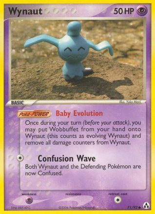 Wynaut 071/92 [Legend Maker]  - Reverse Holofoil