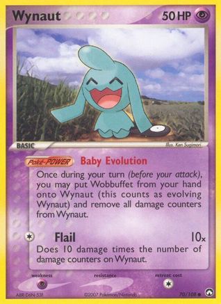 Wynaut 070/108 [Power Keepers]  - Reverse Holofoil