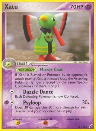 Xatu 029 [Deoxys]  - Reverse Holofoil