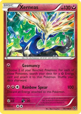 Xerneas 096/146 [XY Base Set]  - Reverse Holofoil